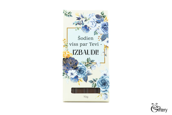 PIENA ŠOKOLĀDE - ŠODIEN VISS PAR TEVI - IZBAUDI!